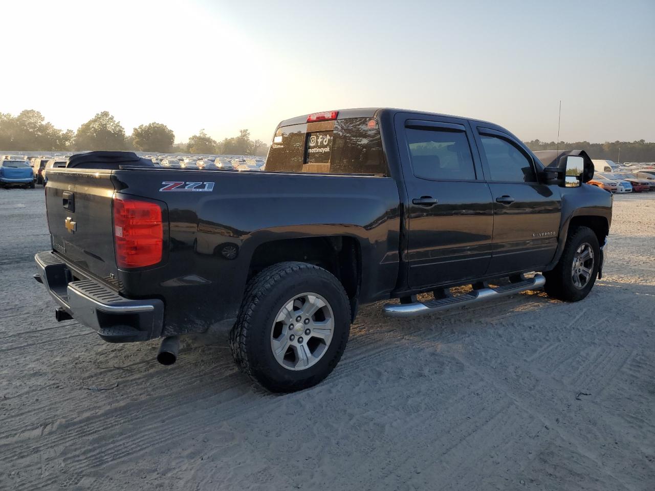2015 Chevrolet Silverado VIN 3GCUKREC4FG491020 Copart auction photo, front end damage thumbnail 3