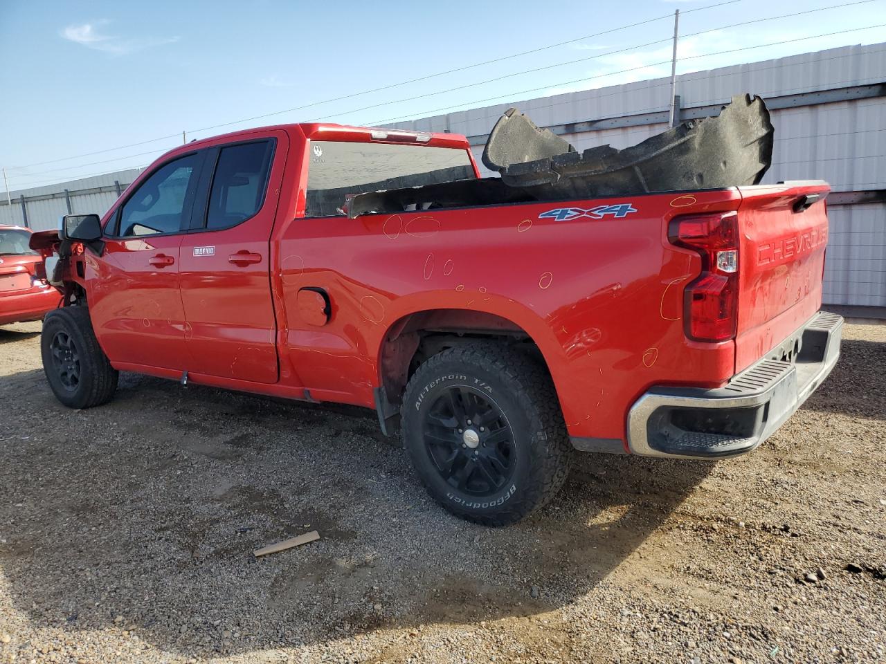 2020 Chevrolet Silverado VIN 1GCRYDED8LZ161361 Copart auction photo, front end / all over damage thumbnail 2