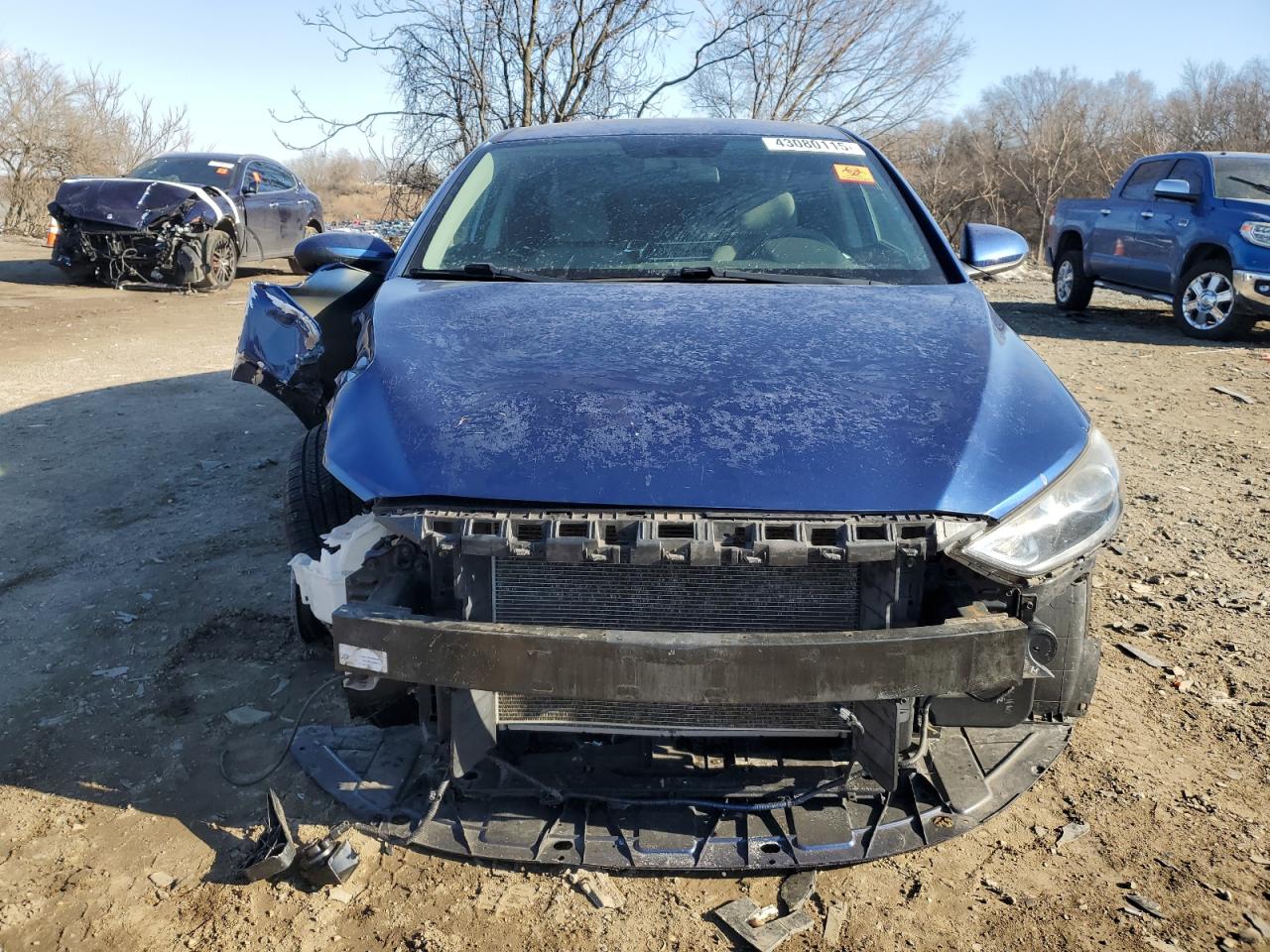 2017 Hyundai Elantra VIN 5NPD84LF7HH092983 Copart auction photo, front end / minor dent/scratches damage thumbnail 5