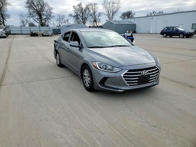 2018 Hyundai Elantra VIN KMHD74LF9JU631355 Copart auction photo, rear end damage thumbnail 10