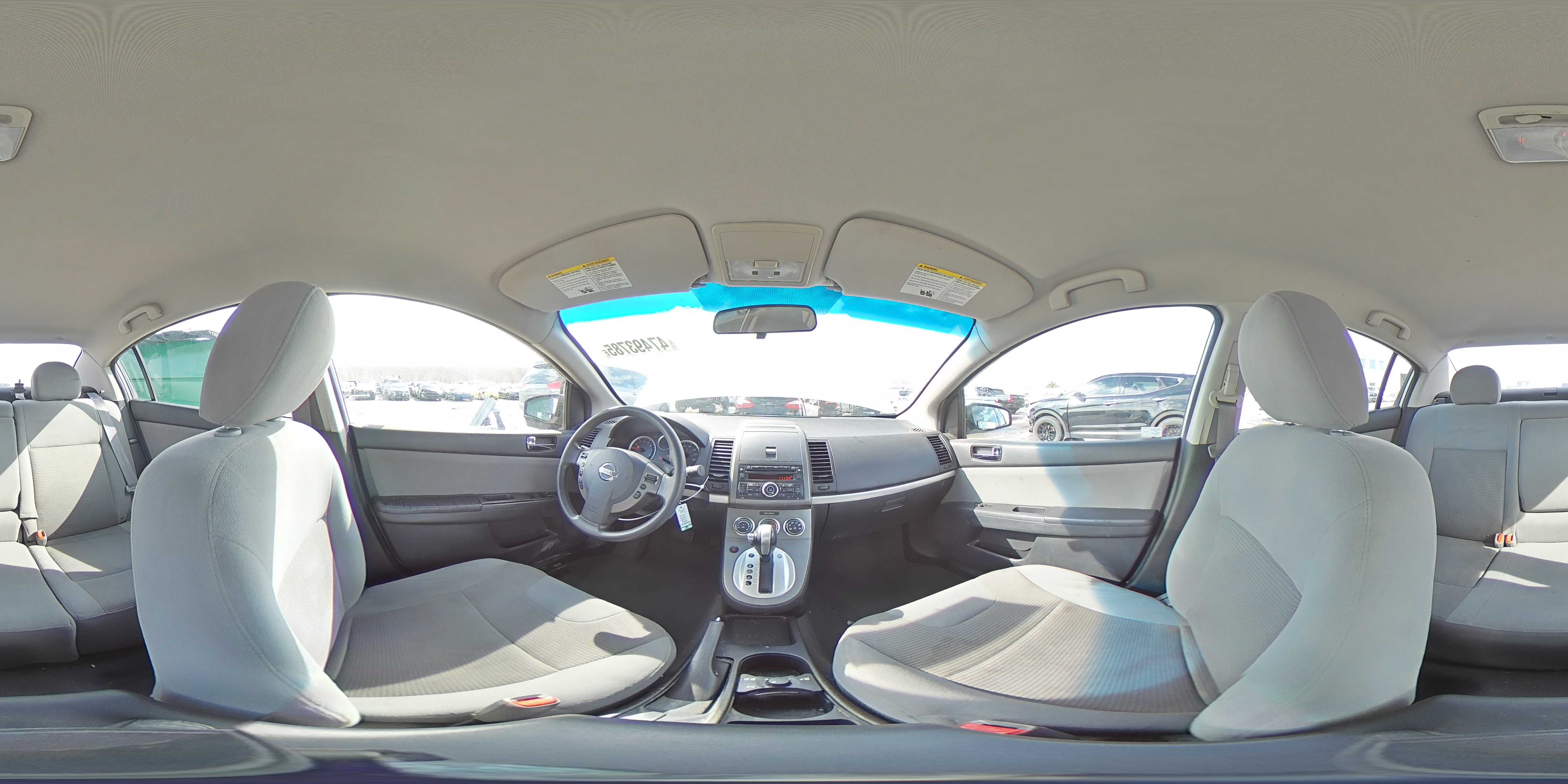 2012 Nissan Sentra VIN 3N1AB6AP6CL739428 Copart auction photo, front end / side damage thumbnail 14
