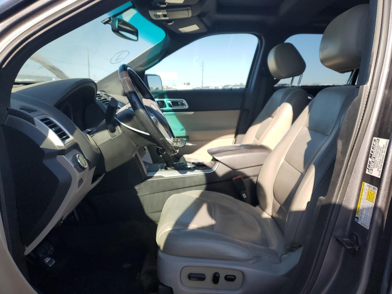 2013 Ford Explorer VIN 1FM5K7D8XDGC60195 Copart auction photo, rear end / side damage thumbnail 7