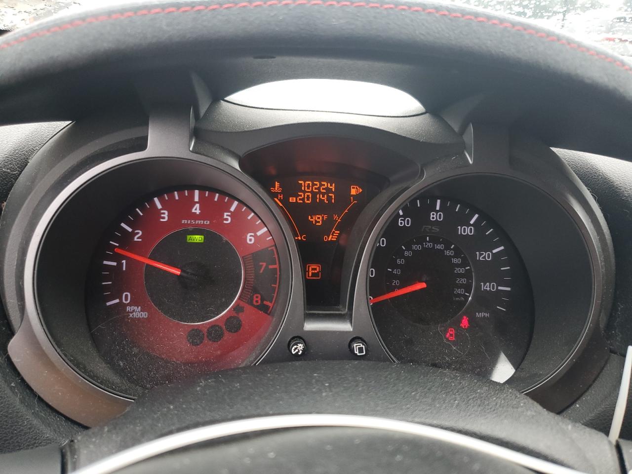 2014 Nissan Juke VIN JN8DF5MV0ET150123 Copart auction photo, front end damage thumbnail 9