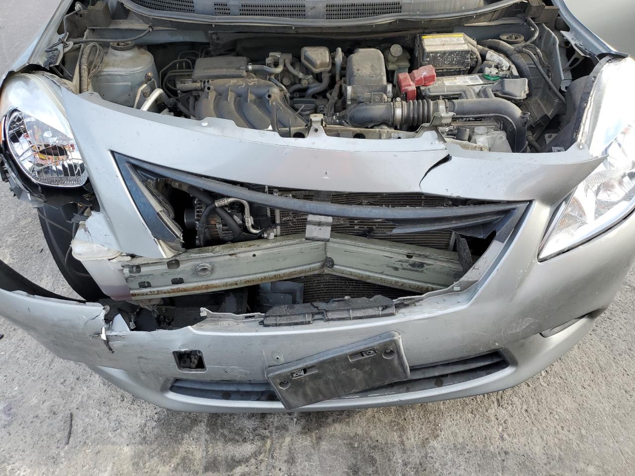 2014 Nissan Versa VIN 3N1CN7APXEL837631 Copart auction photo, all over damage thumbnail 11