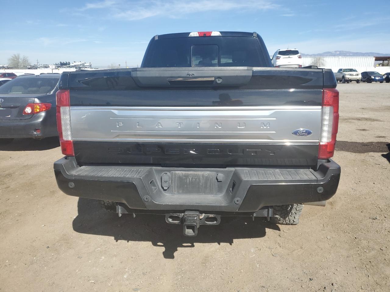 2017 Ford F350 VIN 1FT8W3BT0HEB71873 Copart auction photo, front end / undercarriage damage thumbnail 6