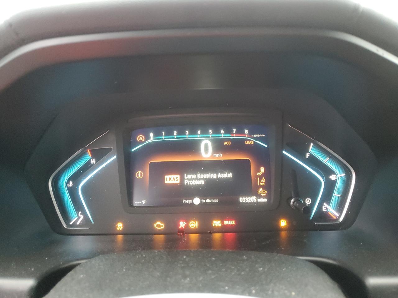 2020 Honda Odyssey VIN 5FNRL6H74LB027288 Copart auction photo, all over damage thumbnail 9