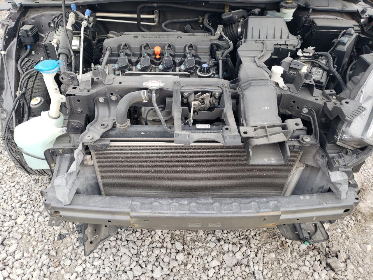 2018 Honda HR-V VIN 3CZRU5H56JM721621 Copart auction photo, front end damage thumbnail 12