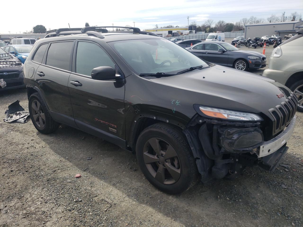 2017 Jeep Grand Cherokee VIN 1C4PJMCS6HW530000 Copart auction photo, front end / rear end damage thumbnail 4