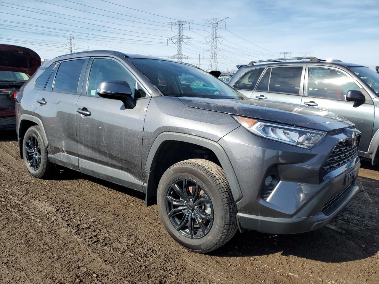2021 Toyota RAV 4 VIN 2T3P1RFV5MC241610 Copart auction photo, undercarriage / rear end damage thumbnail 4