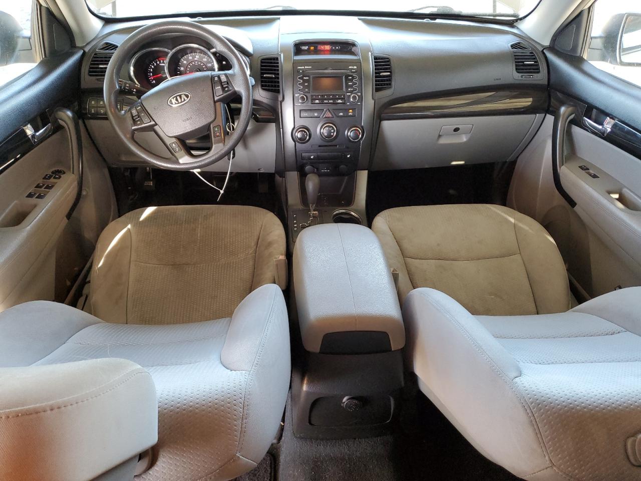 2012 KIA Sorento VIN 5XYKTDA69CG277870 Copart auction photo, front end / side damage thumbnail 8