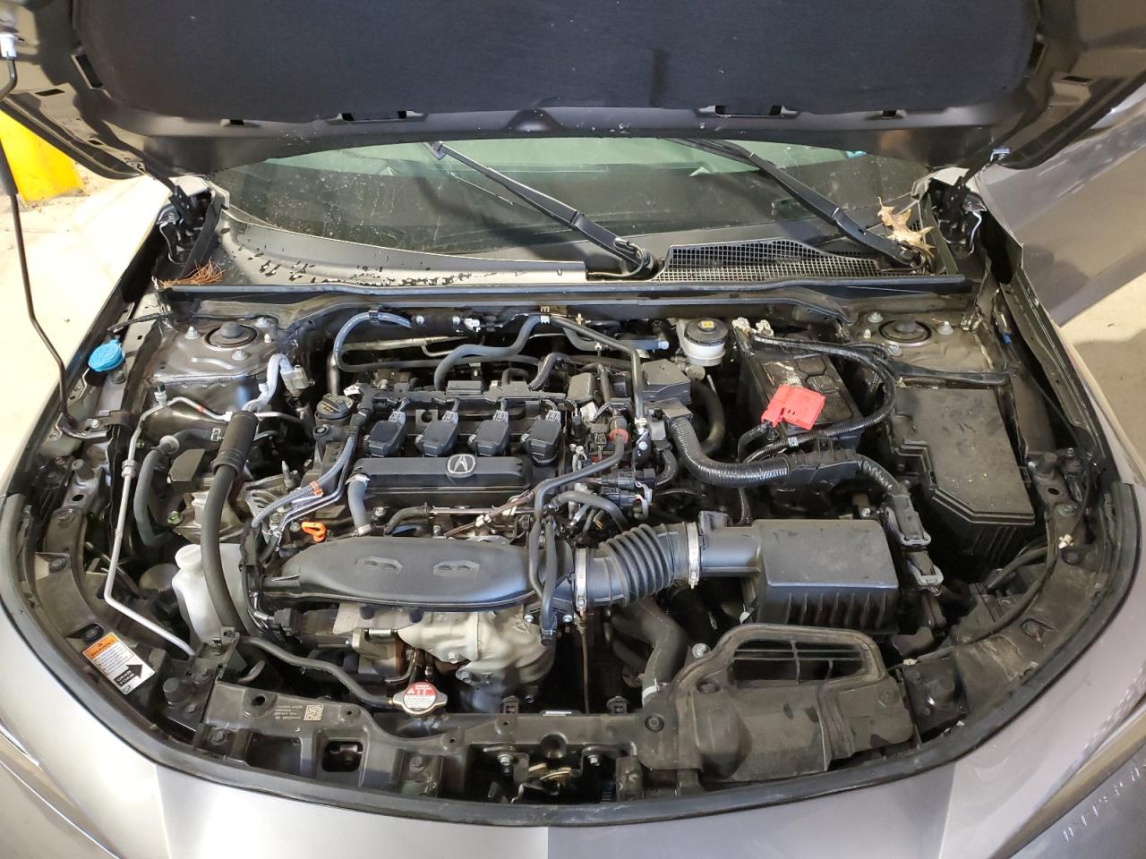 2023 Acura Integra VIN 19UDE4H21PA026824 Copart auction photo, front end / side damage thumbnail 11