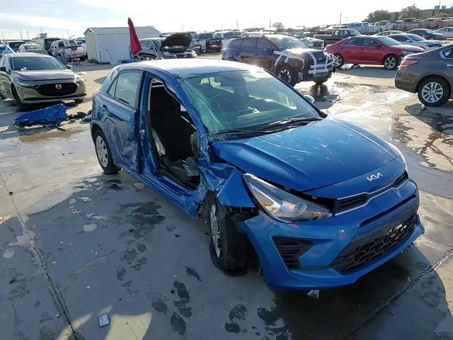 2022 KIA Rio VIN 3KPA25AD5NE473243 Copart auction photo, side damage thumbnail 14