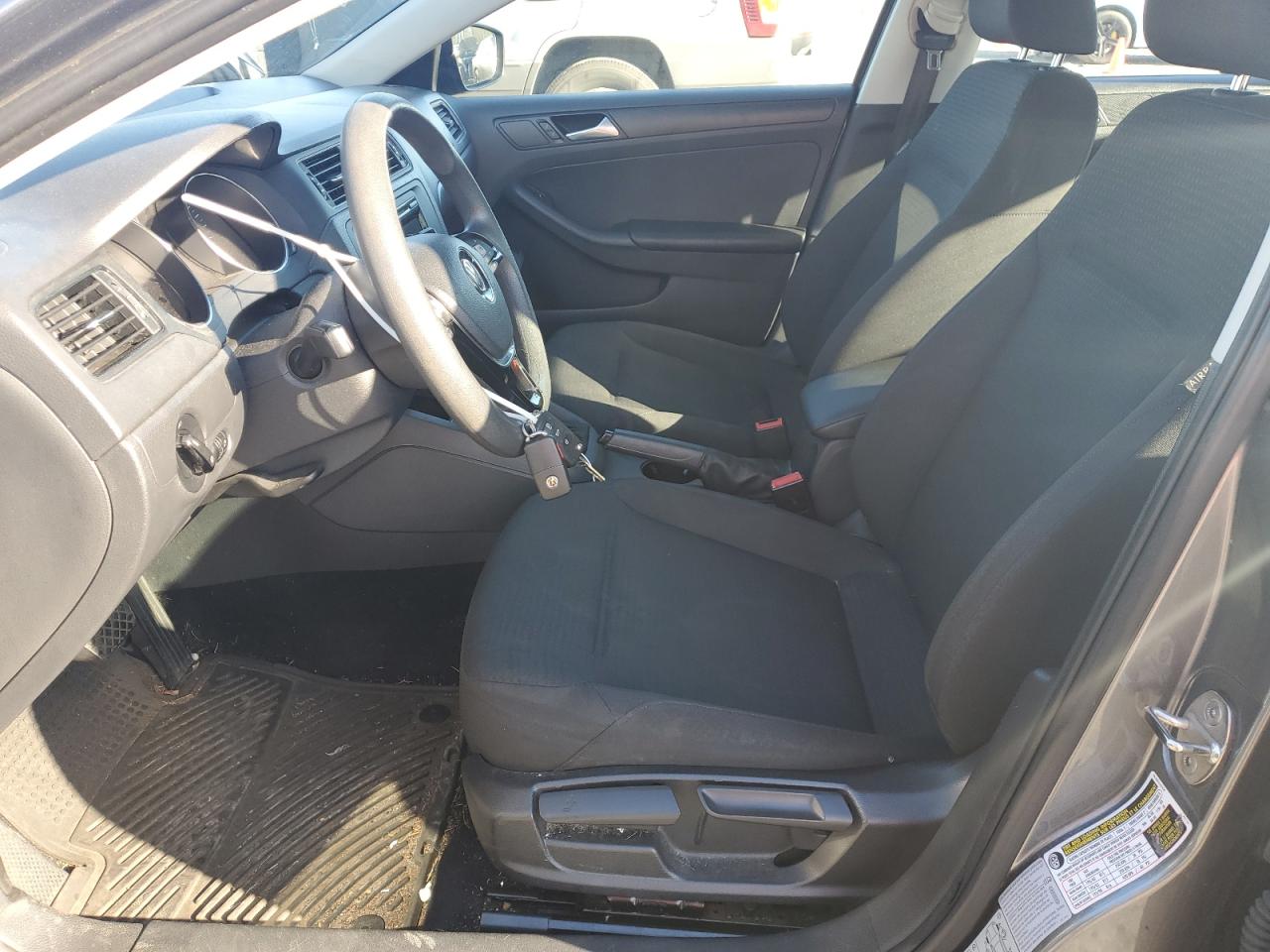 2015 Volkswagen Jetta VIN 3VW2K7AJ8FM303730 Copart auction photo, rear end / front end damage thumbnail 7