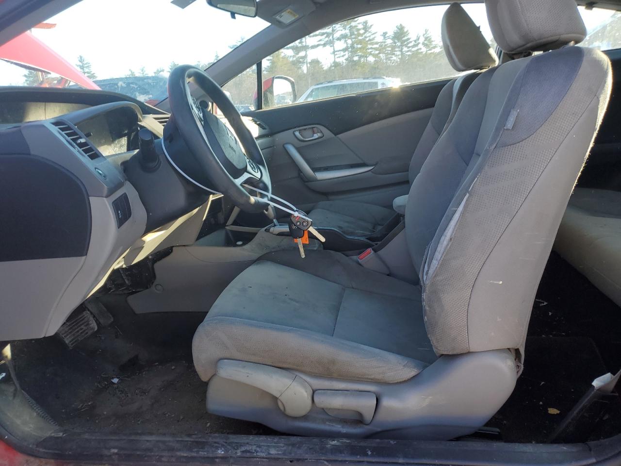2012 Honda Civic VIN 2HGFG3B53CH552030 Copart auction photo, front end damage thumbnail 7
