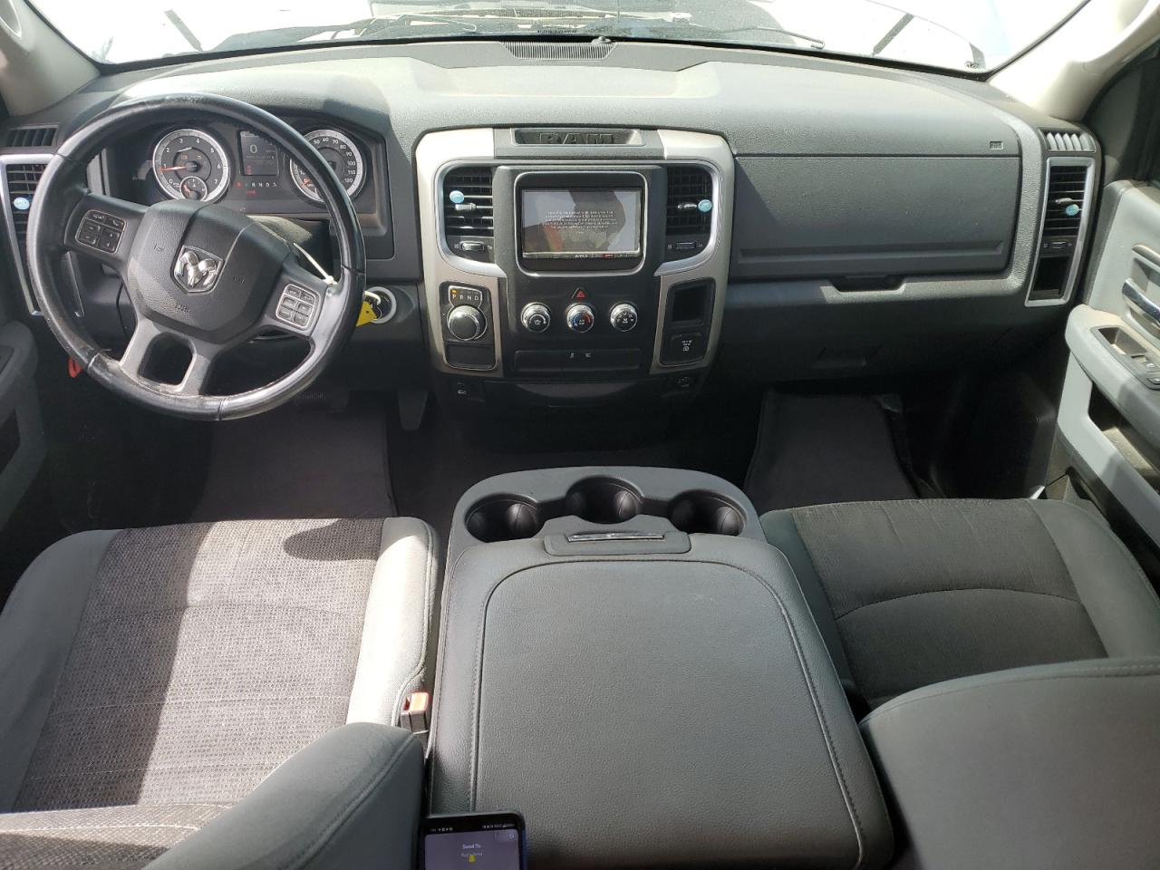 2015 RAM 1500 VIN 1C6RR6GT5FS691790 Copart auction photo, front end / rear end damage thumbnail 8