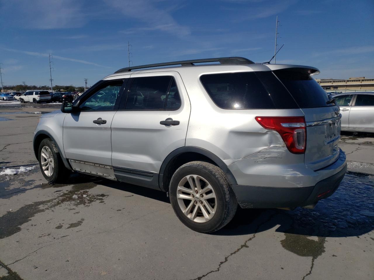 2015 Ford Explorer VIN 1FM5K7B81FGA06848 Copart auction photo, rear end damage thumbnail 2