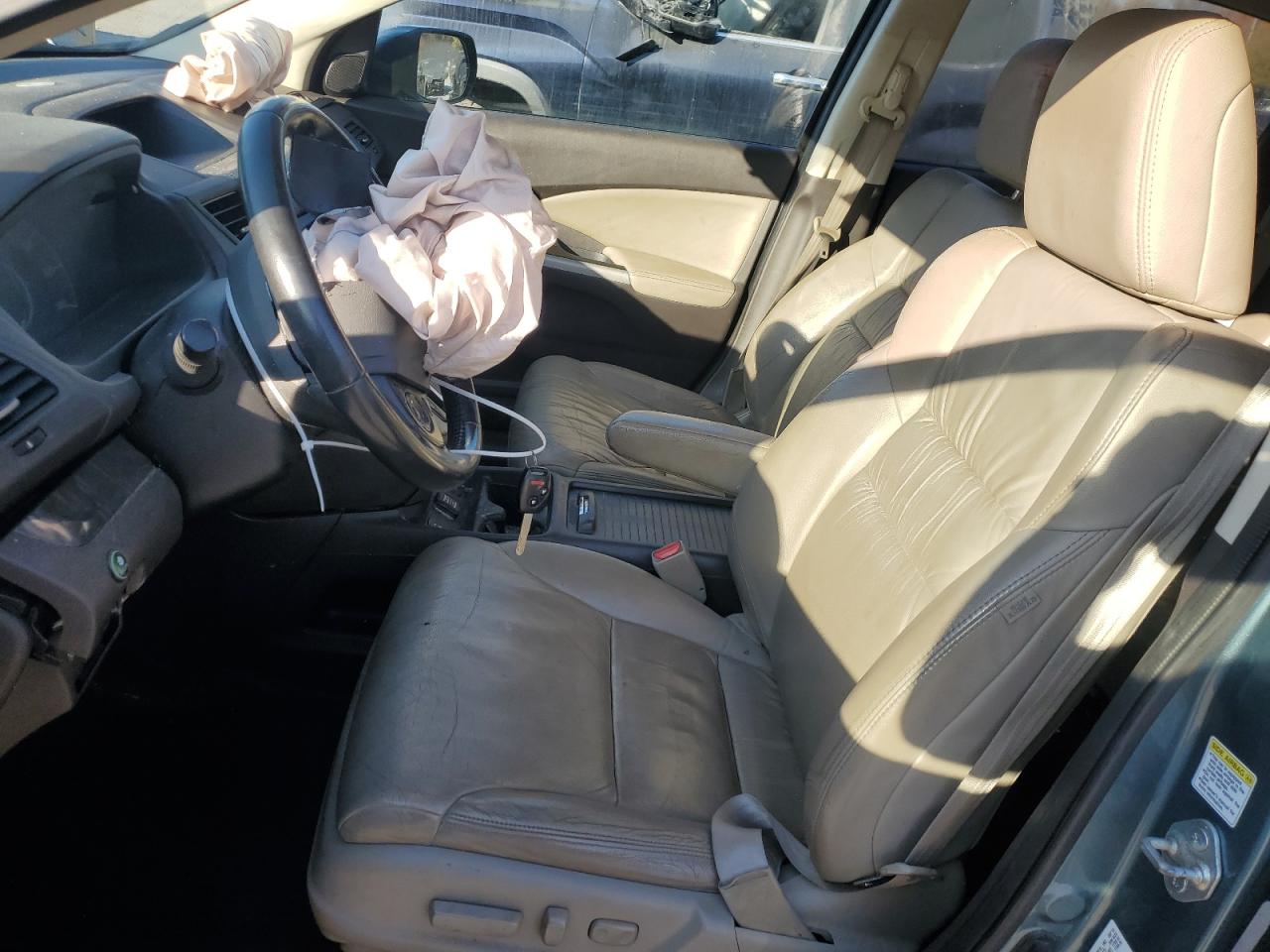 2013 Honda CR-V VIN 5J6RM4H75DL062285 Copart auction photo, front end / mechanical damage thumbnail 7