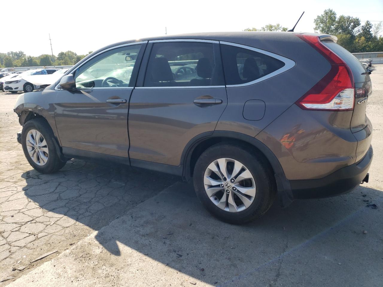2014 Honda CR-V VIN 2HKRM4H54EH629225 Copart auction photo, front end damage thumbnail 2