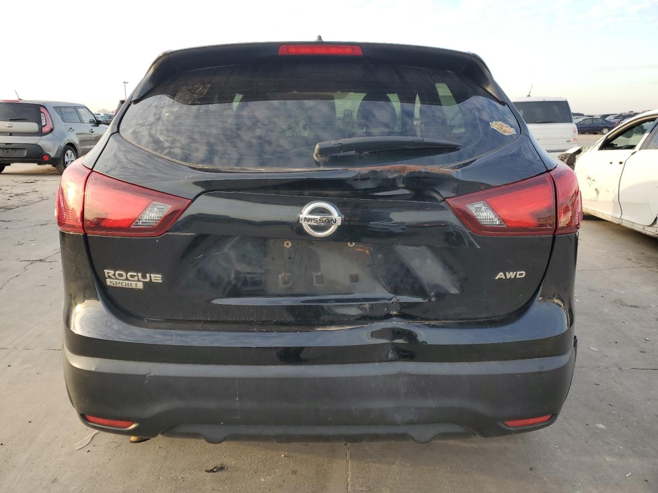 2017 Nissan Rogue VIN JN1BJ1CR7HW132657 Copart auction photo, rear end / front end damage thumbnail 6