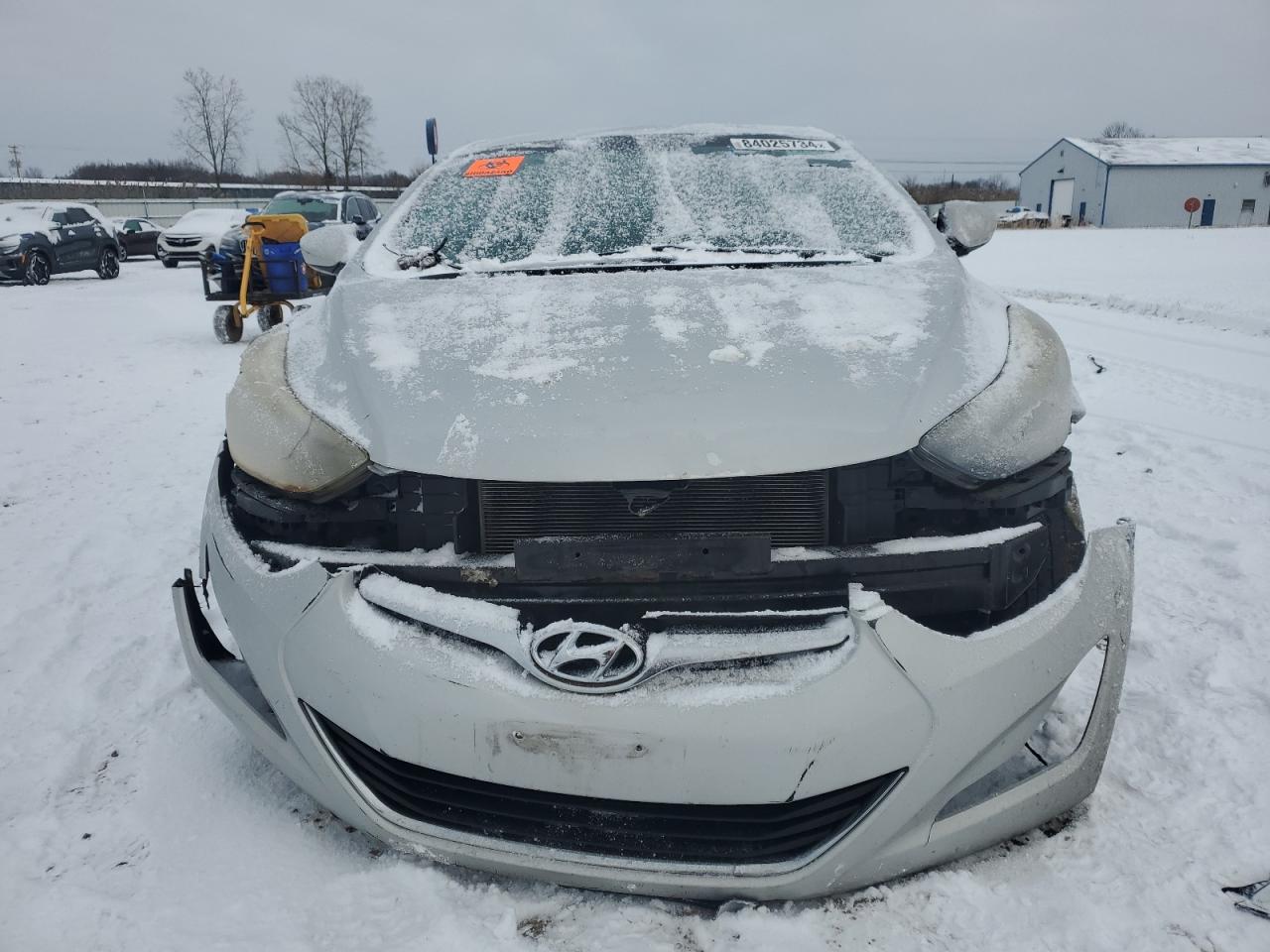 2016 Hyundai Elantra VIN 5NPDH4AEXGH652567 Copart auction photo, all over damage thumbnail 5