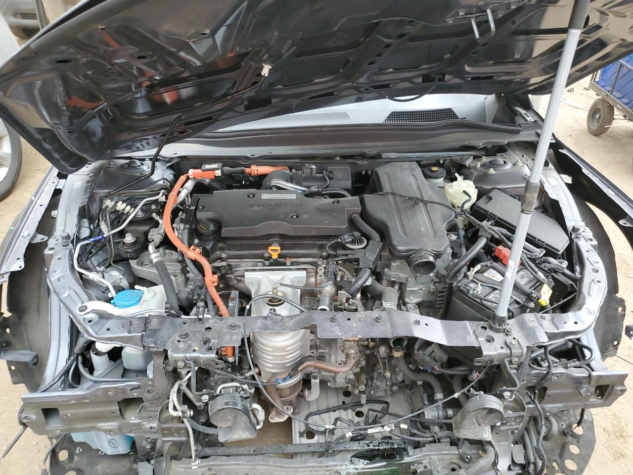 2018 Honda Accord VIN 1HGCV3F45JA001362 Copart auction photo, front end damage thumbnail 11
