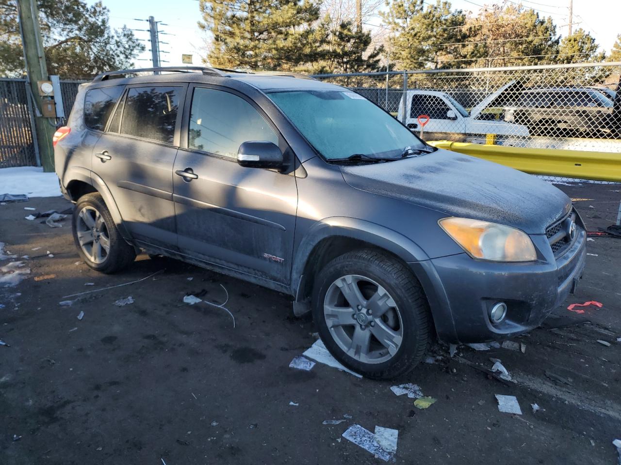 2011 Toyota RAV 4 VIN JTMRF4DVXB5049232 Copart auction photo, rear end damage thumbnail 4