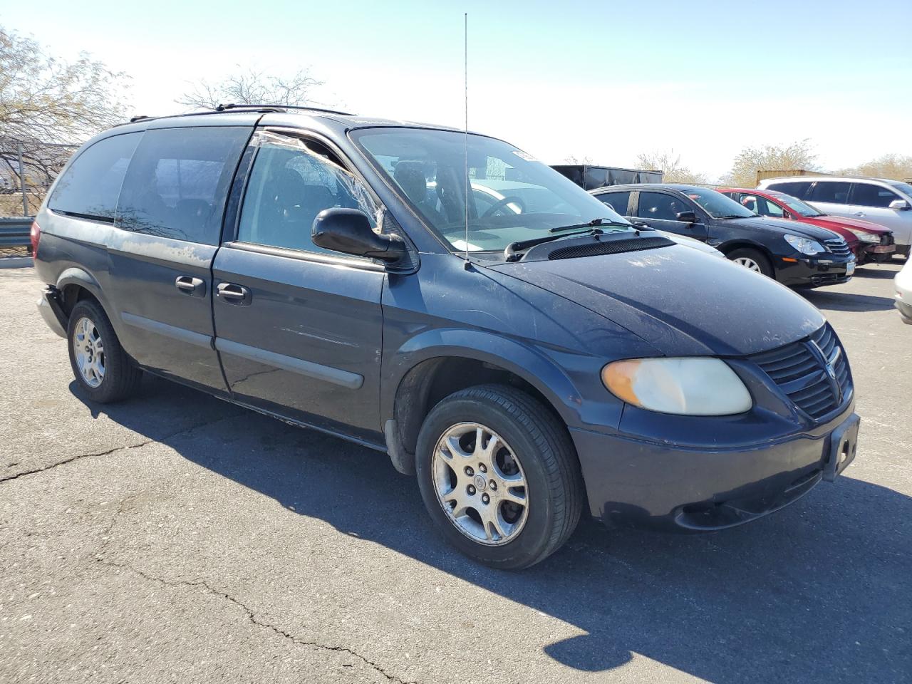 2007 Dodge Caravan VIN 1D4GP24R57B185582 Copart auction photo, rear end damage thumbnail 4