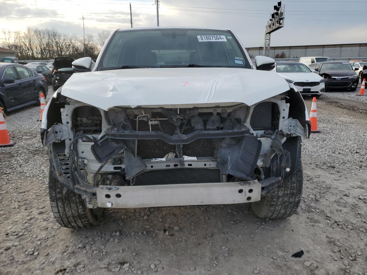 2014 Toyota 4Runner VIN JTEZU5JR4E5078549 Copart auction photo, front end damage thumbnail 5