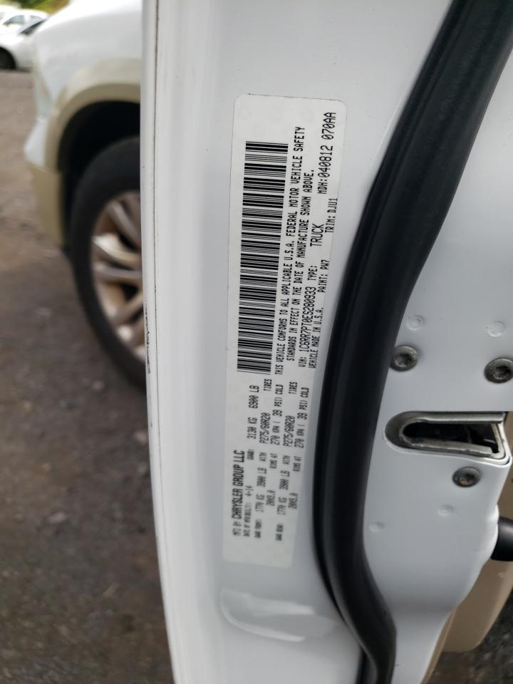 2014 RAM 1500 VIN 1C6RR7PT0ES280933 Copart auction photo, mechanical damage thumbnail 12