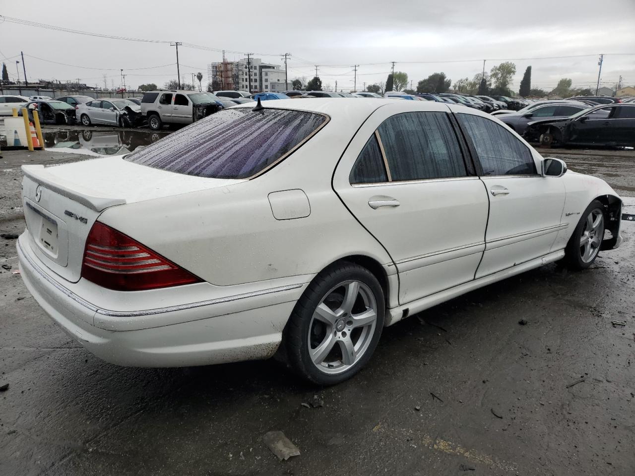 2002 Mercedes-Benz S-klasse VIN WDBNG70J02A283448 Copart auction photo, front end damage thumbnail 3
