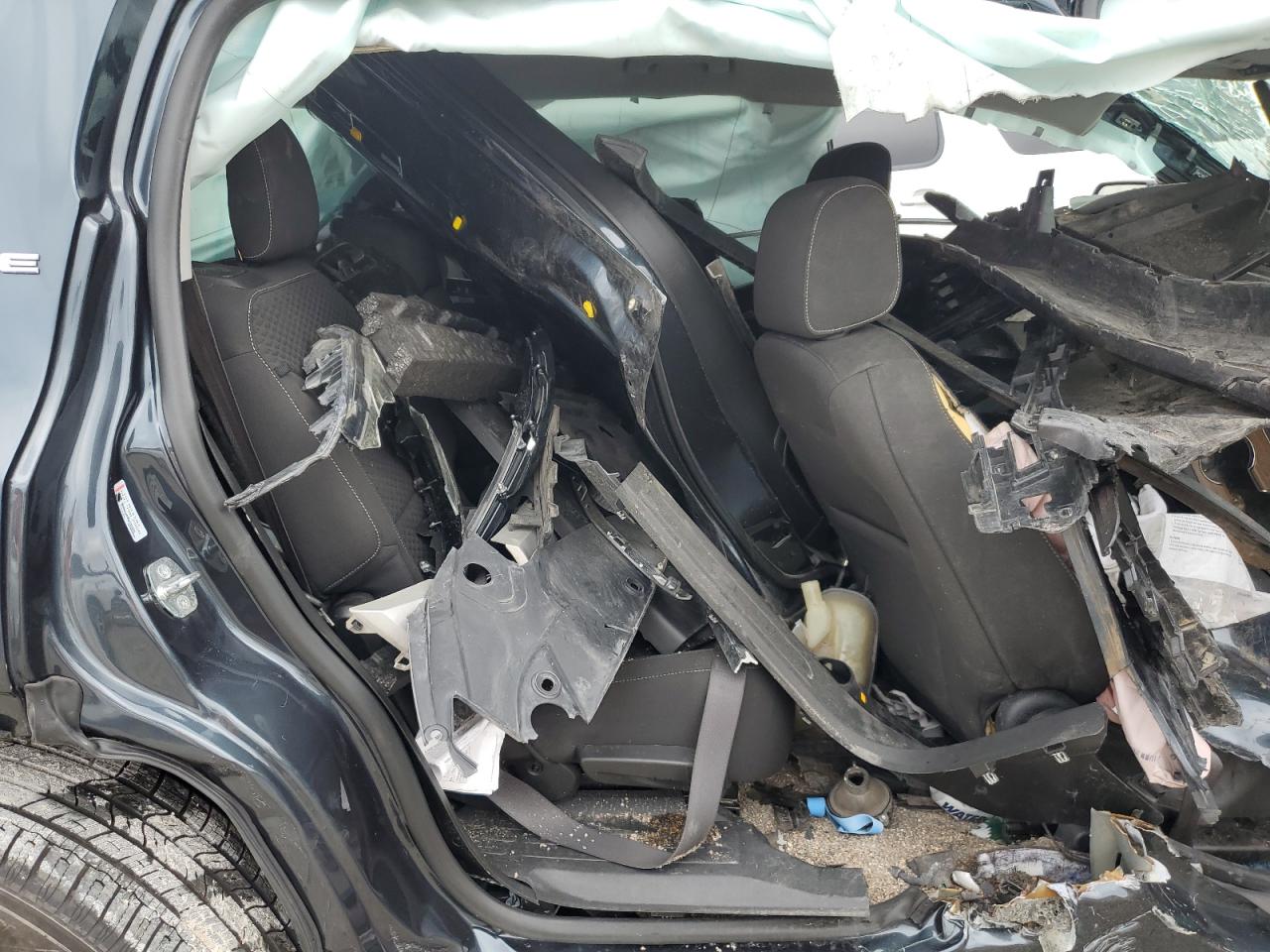 2019 GMC Acadia VIN 1GKKNLLS0KZ155000 Copart auction photo, all over damage thumbnail 11