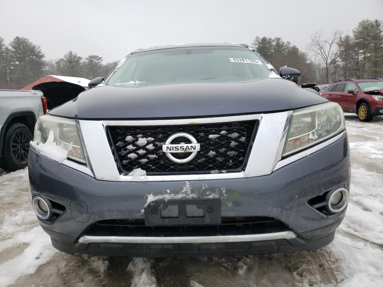2014 Nissan Pathfinder VIN 5N1AR2MM0EC681247 Copart auction photo, minor dent/scratches damage thumbnail 5