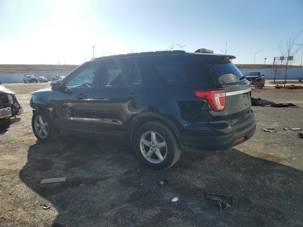 2018 Ford Explorer VIN 1FM5K7B89JGB40368 Copart auction photo, front end / minor dent/scratches damage thumbnail 2