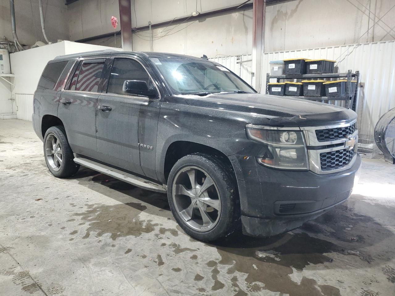 2015 Chevrolet Tahoe VIN 1GNSCAKCXFR141456 Copart auction photo, front end / minor dent/scratches damage thumbnail 4