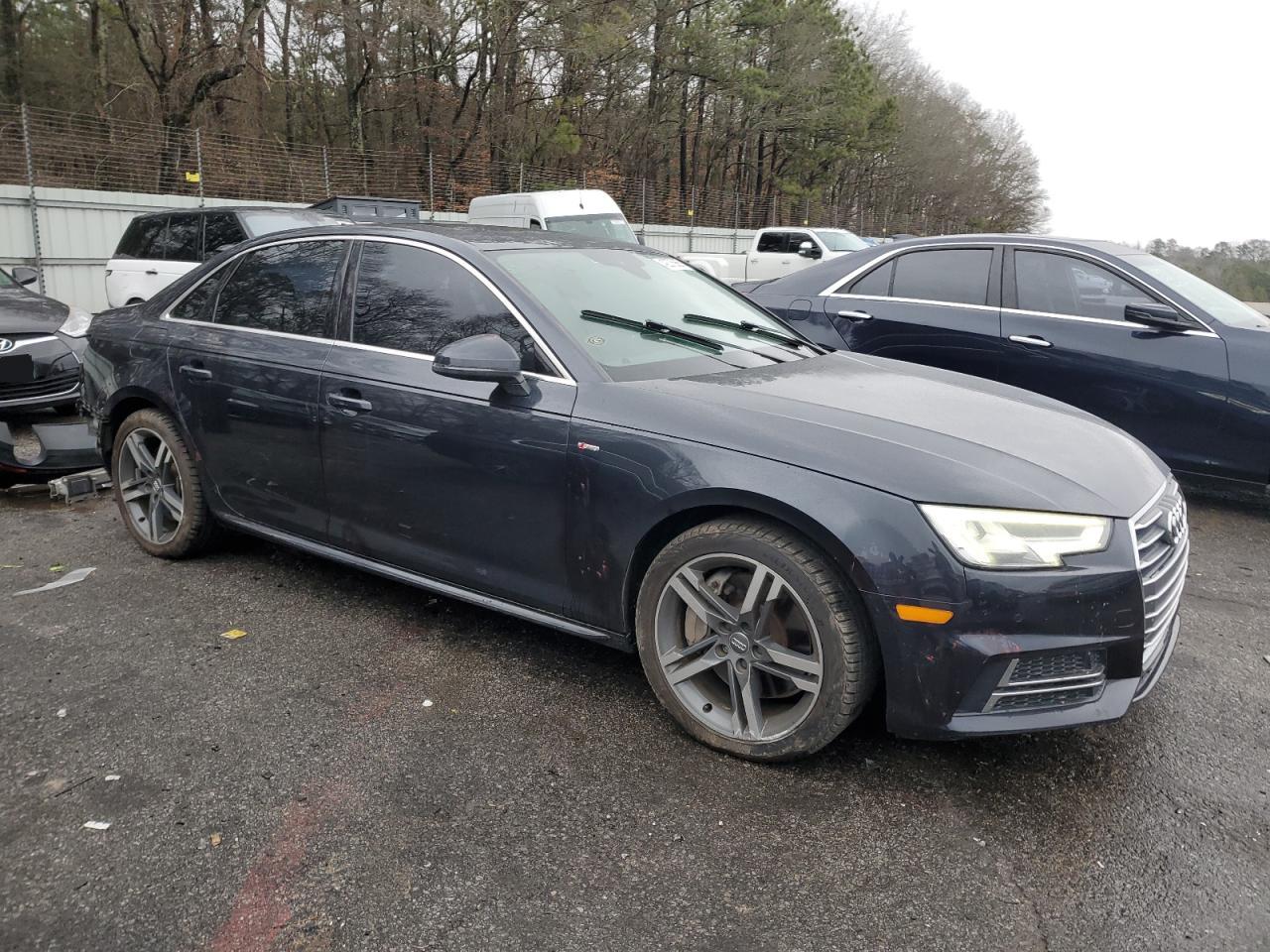 2017 Audi A4 VIN WAULNAF4XHN021450 Copart auction photo, rear end damage thumbnail 4