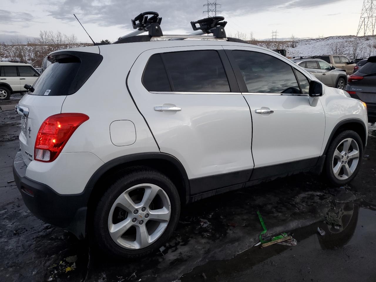 2015 Chevrolet Trax VIN KL7CJTSBXFB094571 Copart auction photo, front end damage thumbnail 3