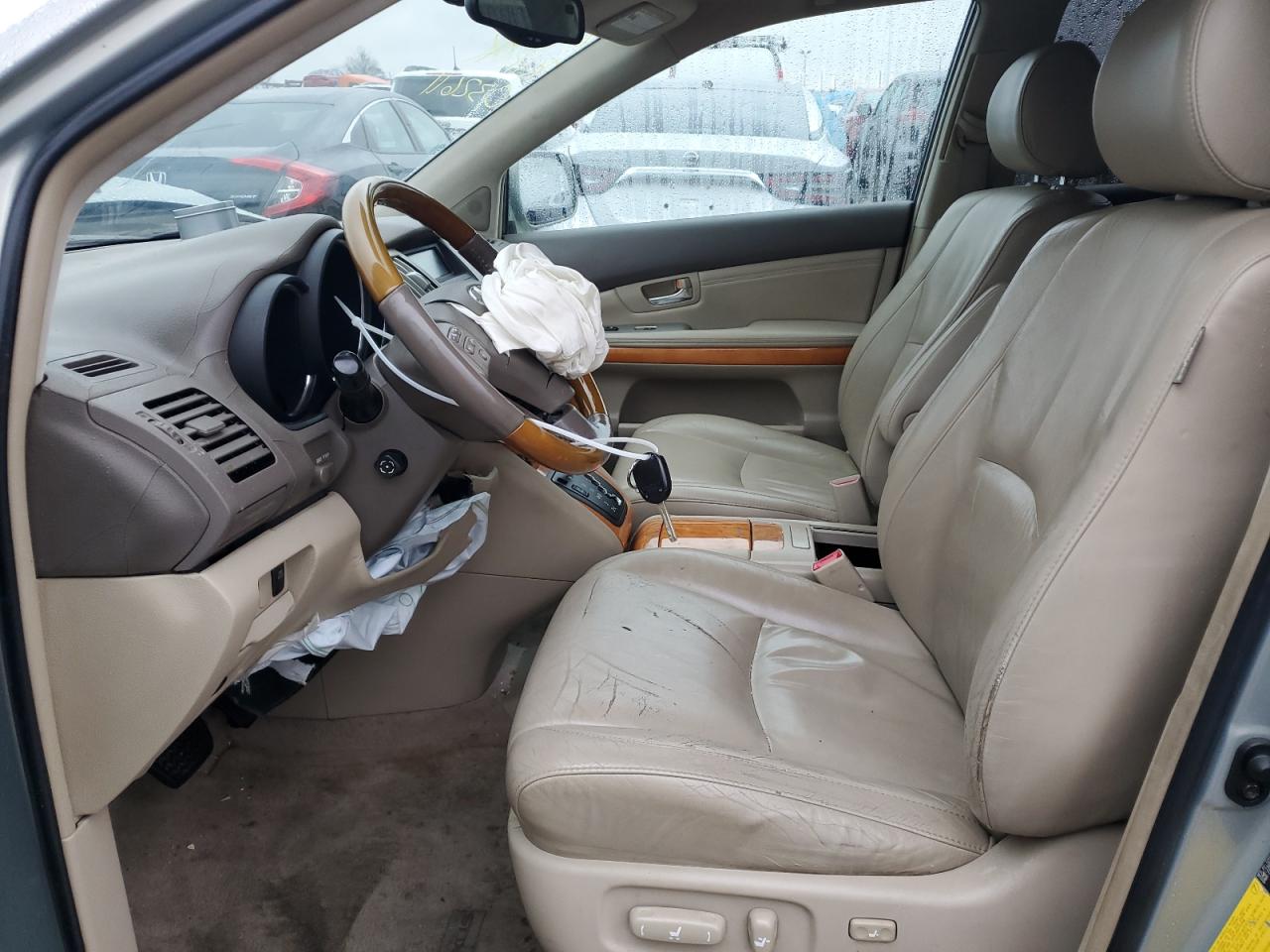 2004 Lexus RX VIN 2T2HA31U84C032611 Copart auction photo, front end / undercarriage damage thumbnail 7