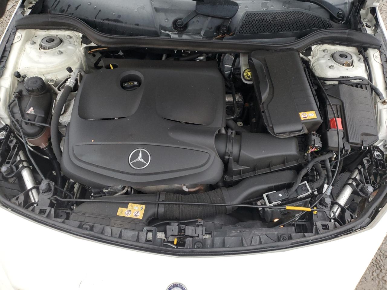 2016 Mercedes-Benz CLA-klasse VIN WDDSJ4GB2GN372821 Copart auction photo, front end damage thumbnail 11