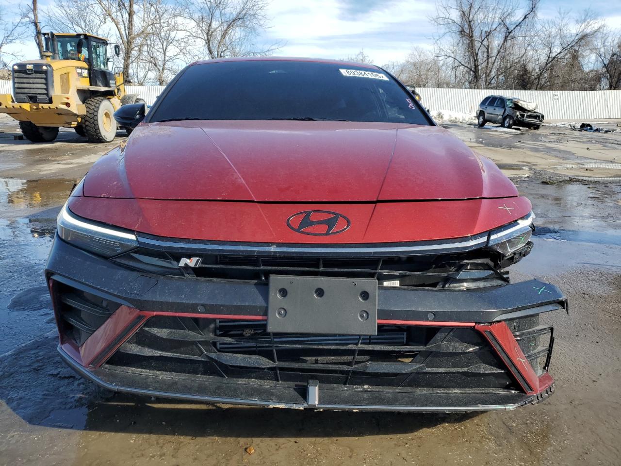 2024 Hyundai Elantra VIN KMHLW4DK3RU021330 Copart auction photo, front end / side damage thumbnail 5