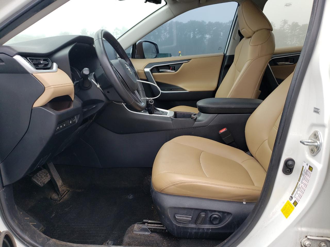 2019 Toyota RAV 4 VIN 2T3Y1RFV0KC033135 Copart auction photo, rear end damage thumbnail 7