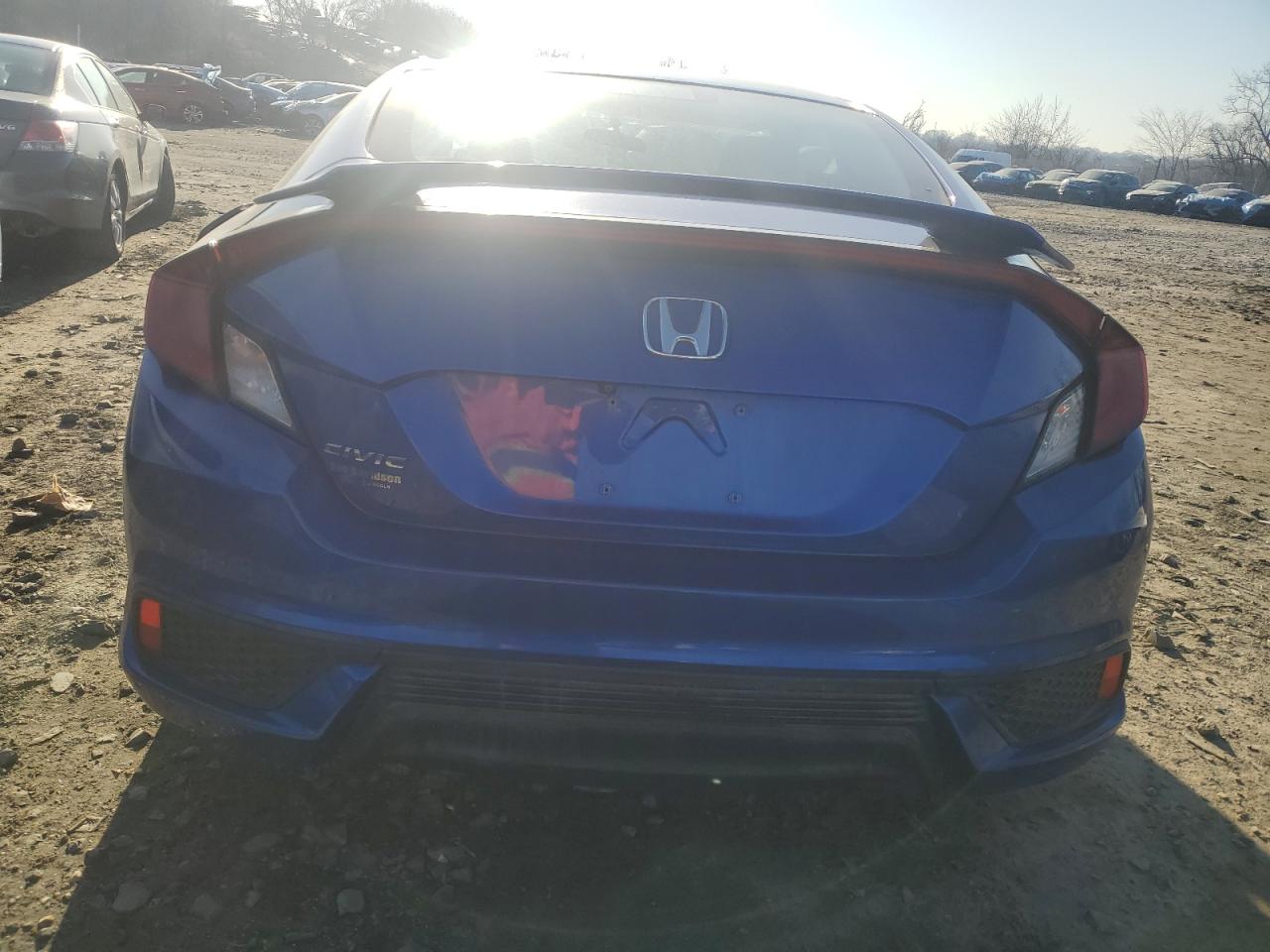 2016 Honda Civic VIN 2HGFC4B00GH300280 Copart auction photo, front end / minor dent/scratches damage thumbnail 6