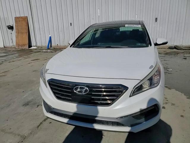 2015 Hyundai Sonata VIN 5NPE34AB0FH166129 Copart auction photo, rear end damage thumbnail 13