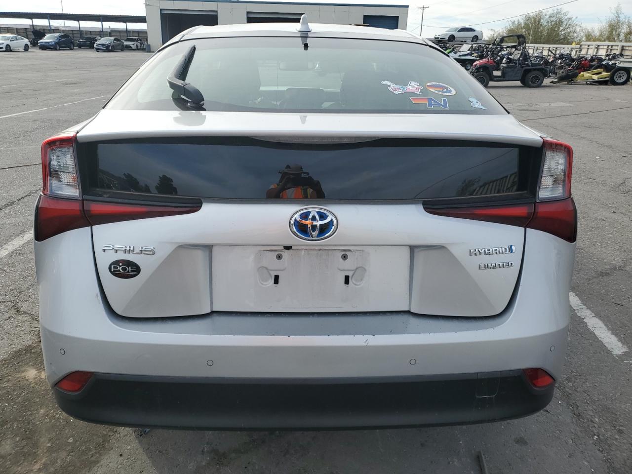 2019 Toyota Prius VIN JTDKARFU9K3101964 Copart auction photo, front end / minor dent/scratches damage thumbnail 6