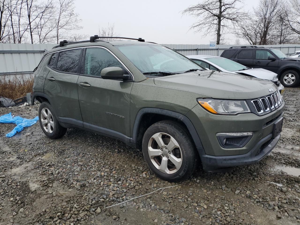 2018 Jeep Compass VIN 3C4NJDBB6JT147355 Copart auction photo, rear end damage thumbnail 4