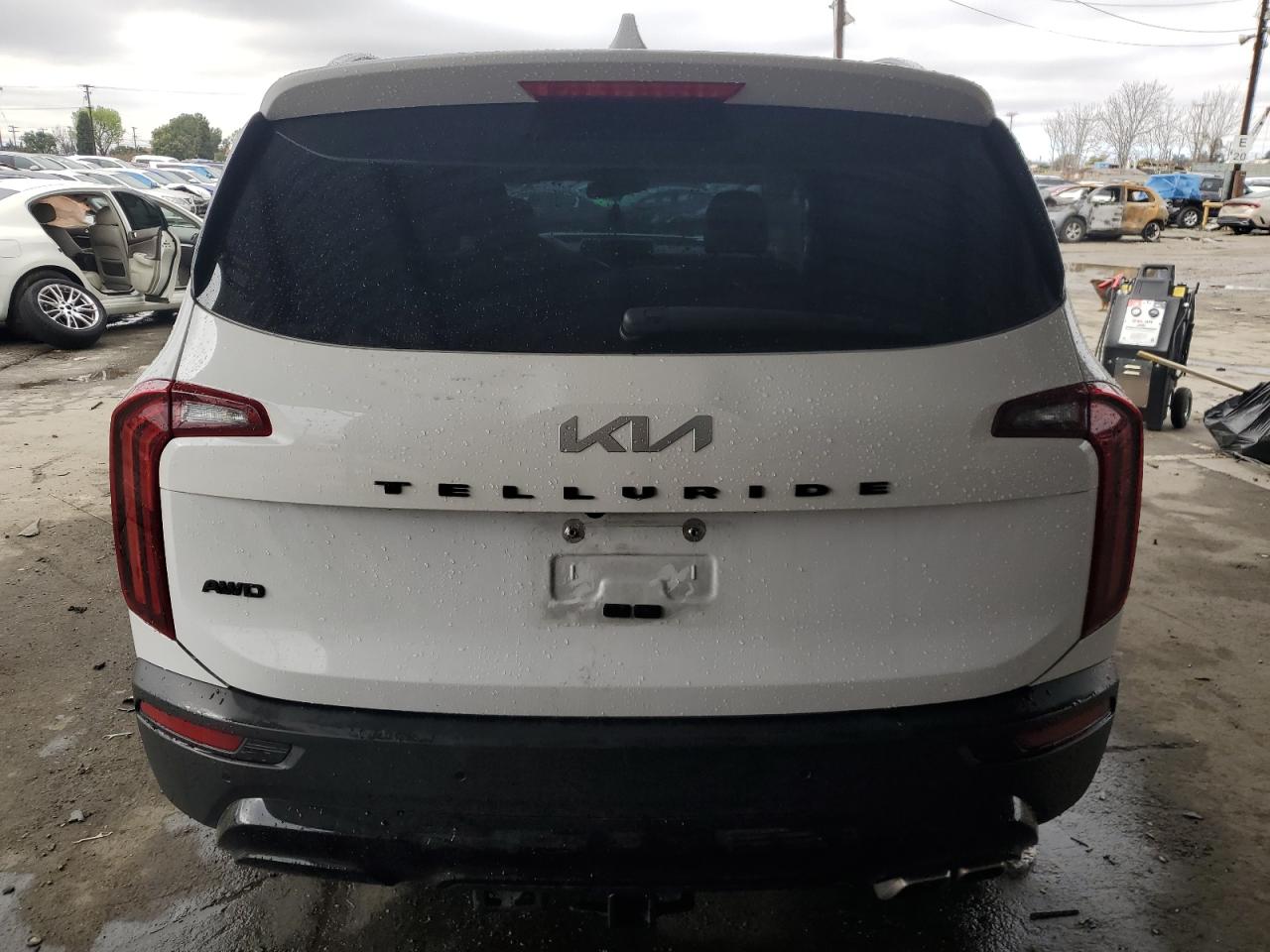 2022 KIA Telluride VIN 5XYP5DHC8NG256037 Copart auction photo, front end damage thumbnail 6