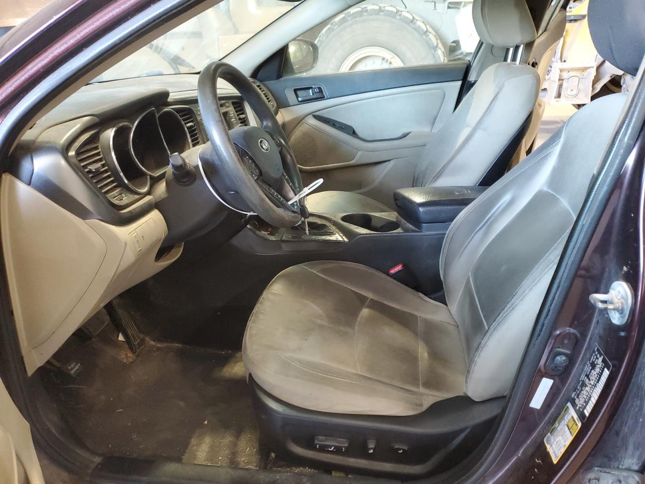 2013 KIA Optima VIN 5XXGM4A78DG218102 Copart auction photo, all over damage thumbnail 7