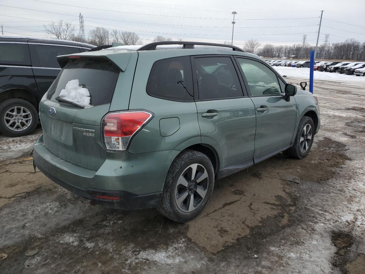 2017 Subaru Forester VIN JF2SJAECXHH557947 Copart auction photo, front end / rear end damage thumbnail 3