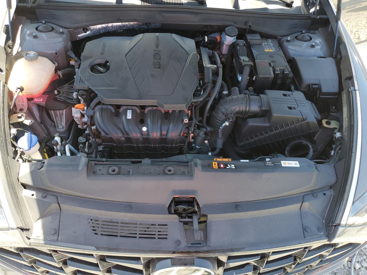 2022 Hyundai Sonata VIN KMHL64JA8NA220221 Copart auction photo, rear end damage thumbnail 11