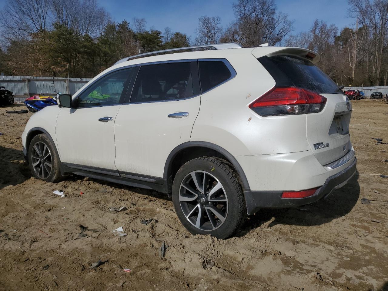 2017 Nissan Rogue VIN JN8AT2MV0HW284451 Copart auction photo, front end / minor dent/scratches damage thumbnail 2
