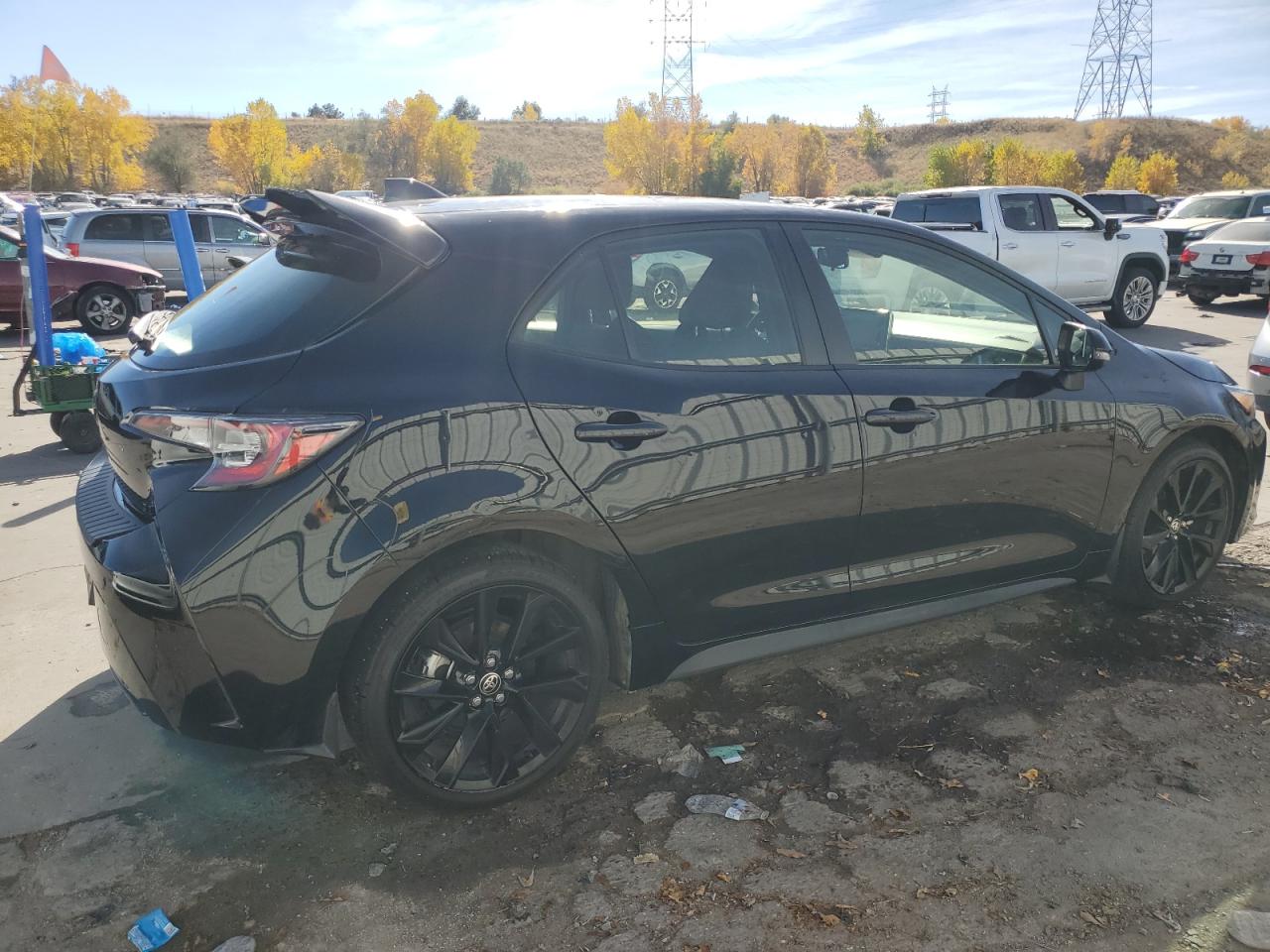2022 Toyota Corolla VIN JTND4MBE8N3183185 Copart auction photo, hail damage thumbnail 3